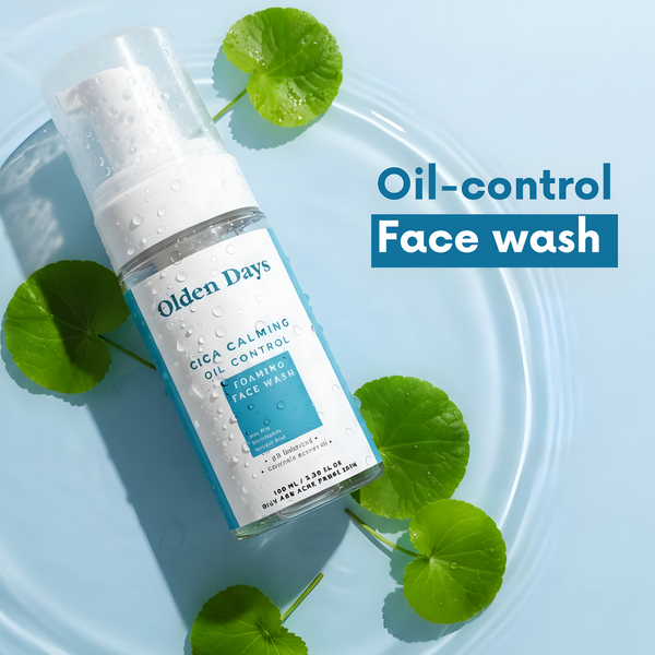 Cica Calming Oil Control Foaming Facewash | 2% Salicylic Acid and 1% Zinc PCA