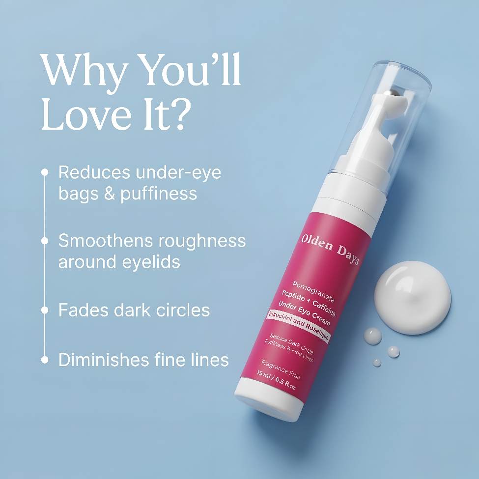 Pomegranate+Peptide Under Eye Cream (Controls Dark Circles)