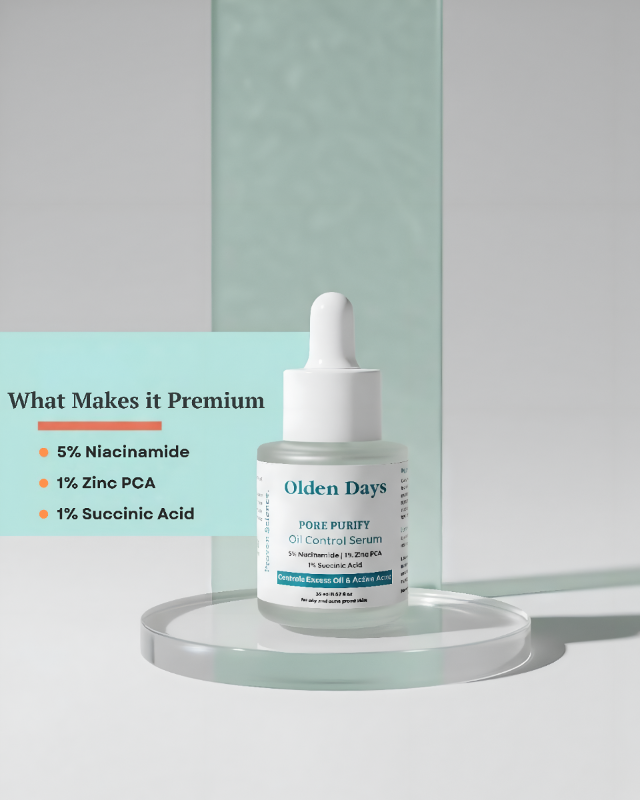 Pore Purify Oil Control Serum | 5% Niacinamide and 1% Zinc PCA